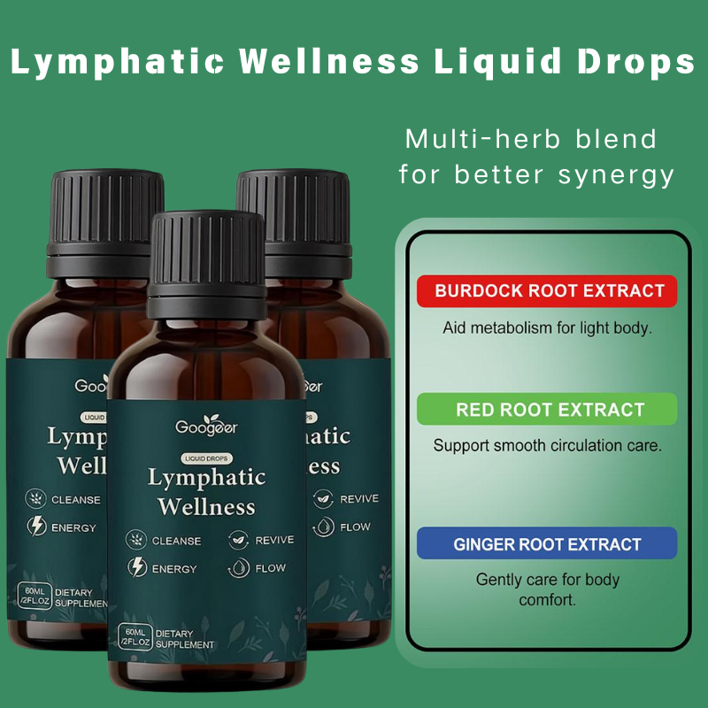 Herbal And Wellness - Gocce Liquide per il Supporto Linfatico