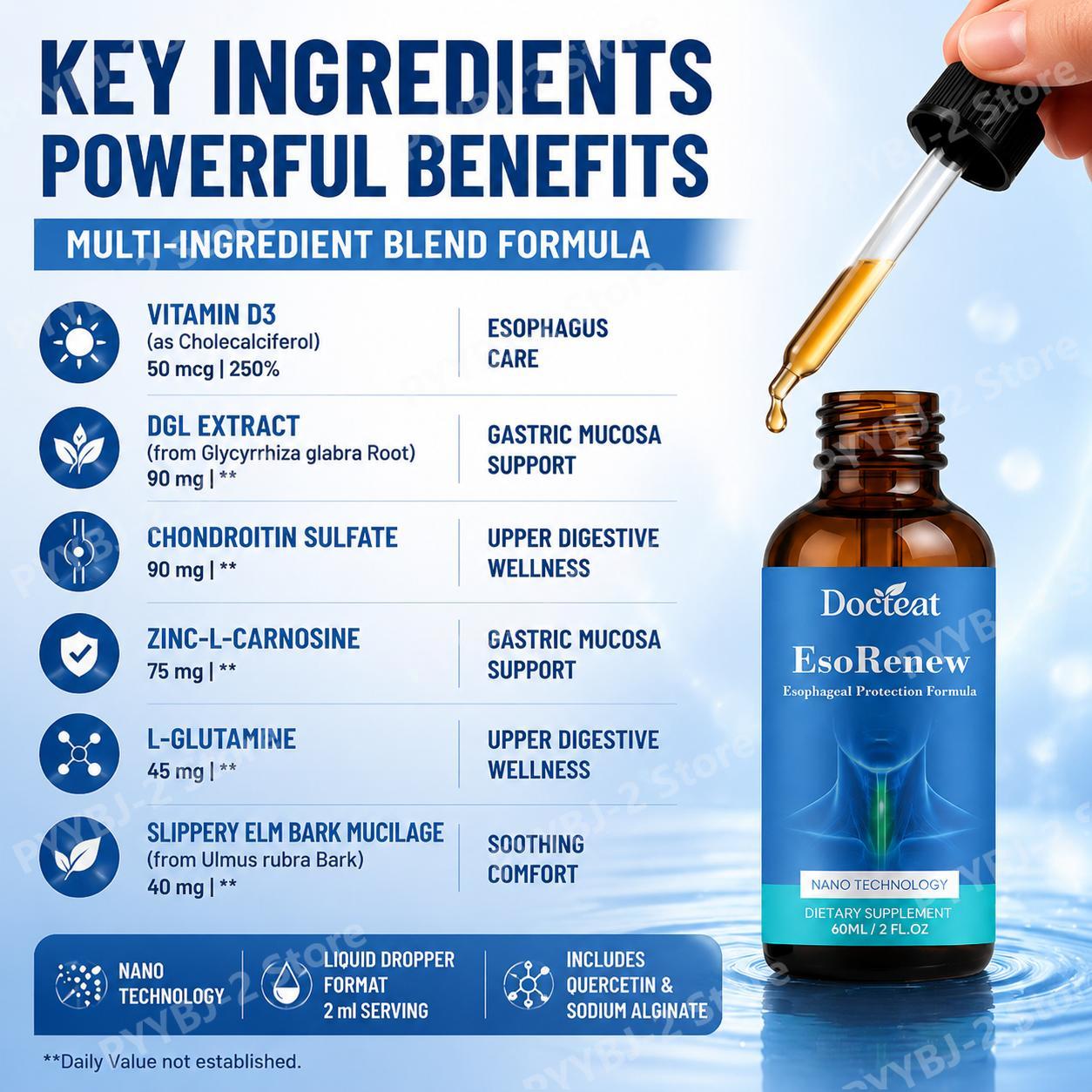 Docteat EsoRenew Gocce per la  - Wellness Quercetin recensione e prezzo